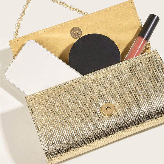 New Evening Clutch Bags For Women Fashion Brand Snake Pattern Wedding Party Pouch Lady Chain Shoulder Crossbody Bag $38.37 Dana Fashion Color: Gold Women's Bags