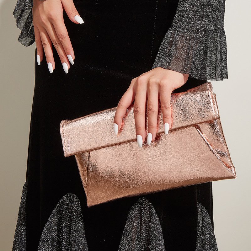 New Evening Clutch Bags For Women Fashion Brand Snake Pattern Wedding Party Pouch Lady Chain Shoulder Crossbody Bag $38.37 Dana Fashion Color: Gold Women's Bags