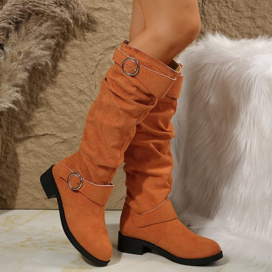 New Fashion Personality Retro Boots Children $45.50 Dana Fashion Color: Black Size: 36 Women's shoes Product information: Pattern: solid color Color: black, khaki, Orange Size: 36, 37, 42, 38, 39, 40, 41, 43 Toe holder shape: round head Shoe Upper materia