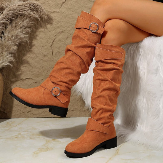 New Fashion Personality Retro Boots Children $45.50 Dana Fashion Color: Black Size: 36 Women's shoes Product information: Pattern: solid color Color: black, khaki, Orange Size: 36, 37, 42, 38, 39, 40, 41, 43 Toe holder shape: round head Shoe Upper materia