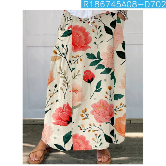 New Floral Pattern 3D Printed Skirt With Pockets $45.00 Dana Fashion Color: 26 Style Size: 2XL Women's clothing Product information: Pattern: cartoon character Fabric name: Chemical Fiber blend Color: Style 1, Style 2, Style 3, style 4,5,6,7,8,9,10,11,12,