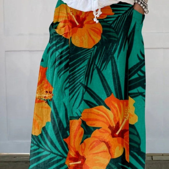 New Floral Pattern 3D Printed Skirt With Pockets $45.00 Dana Fashion Color: 23 Style Size: 2XL Women's clothing Product information: Pattern: cartoon character Fabric name: Chemical Fiber blend Color: Style 1, Style 2, Style 3, style 4,5,6,7,8,9,10,11,12,