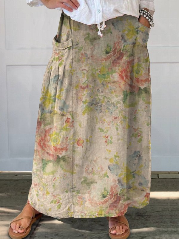 New Floral Pattern 3D Printed Skirt With Pockets $45.00 Dana Fashion Color: 29 Style Size: 2XL Women's clothing Product information: Pattern: cartoon character Fabric name: Chemical Fiber blend Color: Style 1, Style 2, Style 3, style 4,5,6,7,8,9,10,11,12,