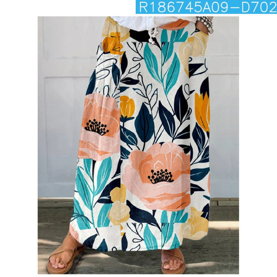 New Floral Pattern 3D Printed Skirt With Pockets $45.00 Dana Fashion Color: 27 Style Size: 2XL Women's clothing Product information: Pattern: cartoon character Fabric name: Chemical Fiber blend Color: Style 1, Style 2, Style 3, style 4,5,6,7,8,9,10,11,12,