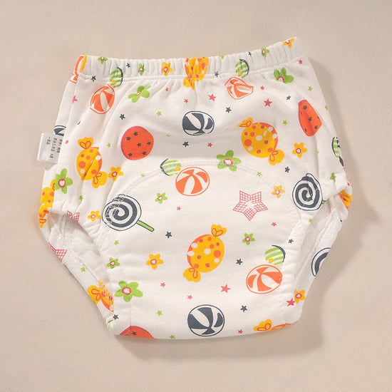 New Infant Breathable Training Pants $13.87 Dana Fashion Color: Lollipop Size: 100 Baby Clothing Product information: Material: cotton Safety level: Class A Applicable age: 6-12 months, 1-3 years old, 0-6 months Suitable weight: below 18kg Size Informatio
