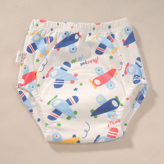 New Infant Breathable Training Pants $13.87 Dana Fashion Color: Aircraft Size: 100 Baby Clothing Product information: Material: cotton Safety level: Class A Applicable age: 6-12 months, 1-3 years old, 0-6 months Suitable weight: below 18kg Size Informatio