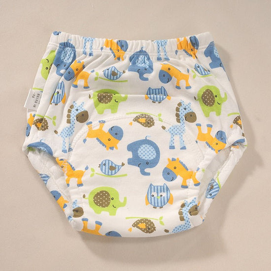 New Infant Breathable Training Pants $13.87 Dana Fashion Color: Animal Size: 100 Baby Clothing Product information: Material: cotton Safety level: Class A Applicable age: 6-12 months, 1-3 years old, 0-6 months Suitable weight: below 18kg Size Information:
