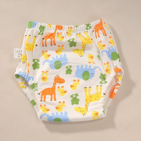 New Infant Breathable Training Pants $13.87 Dana Fashion Color: Giraffe Size: 100 Baby Clothing Product information: Material: cotton Safety level: Class A Applicable age: 6-12 months, 1-3 years old, 0-6 months Suitable weight: below 18kg Size Information