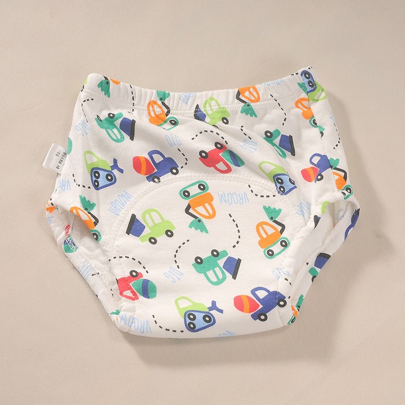 New Infant Breathable Training Pants $13.87 Dana Fashion Color: Digging machine Size: 100 Baby Clothing Product information: Material: cotton Safety level: Class A Applicable age: 6-12 months, 1-3 years old, 0-6 months Suitable weight: below 18kg Size Inf