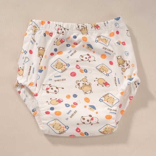 New Infant Breathable Training Pants $13.87 Dana Fashion Color: Cow Size: 100 Baby Clothing Product information: Material: cotton Safety level: Class A Applicable age: 6-12 months, 1-3 years old, 0-6 months Suitable weight: below 18kg Size Information: Si