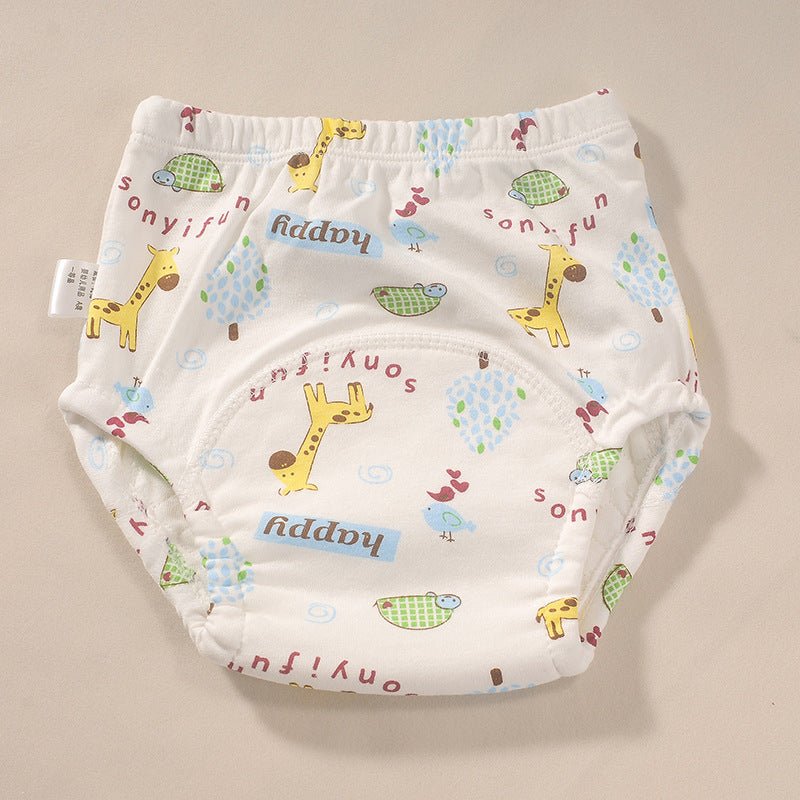 New Infant Breathable Training Pants $13.87 Dana Fashion Color: Tortoise fawn Size: 100 Baby Clothing Product information: Material: cotton Safety level: Class A Applicable age: 6-12 months, 1-3 years old, 0-6 months Suitable weight: below 18kg Size Infor