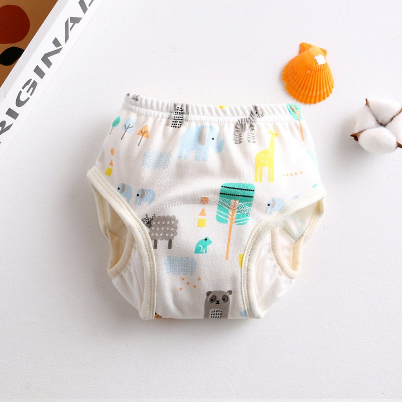 New Korean Wing Guard Baby Gauze Diaper Waterproof Diaper Cotton Diaper Pocket Baby Learning Pants Pull-Up Pants $15.35 Dana Fashion Color: 9 color Size: 100 Baby Clothing Product information: Color: Wings-Red Car, Wings-Grove, Wings-Skydiving Bear, Wings