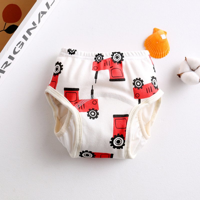 New Korean Wing Guard Baby Gauze Diaper Waterproof Diaper Cotton Diaper Pocket Baby Learning Pants Pull-Up Pants $15.35 Dana Fashion Color: 4 color Size: 100 Baby Clothing Product information: Color: Wings-Red Car, Wings-Grove, Wings-Skydiving Bear, Wings