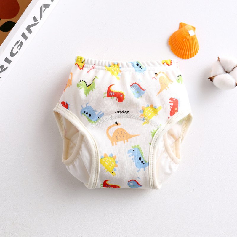 New Korean Wing Guard Baby Gauze Diaper Waterproof Diaper Cotton Diaper Pocket Baby Learning Pants Pull-Up Pants $15.35 Dana Fashion Color: 1 color Size: 100 Baby Clothing Product information: Color: Wings-Red Car, Wings-Grove, Wings-Skydiving Bear, Wings