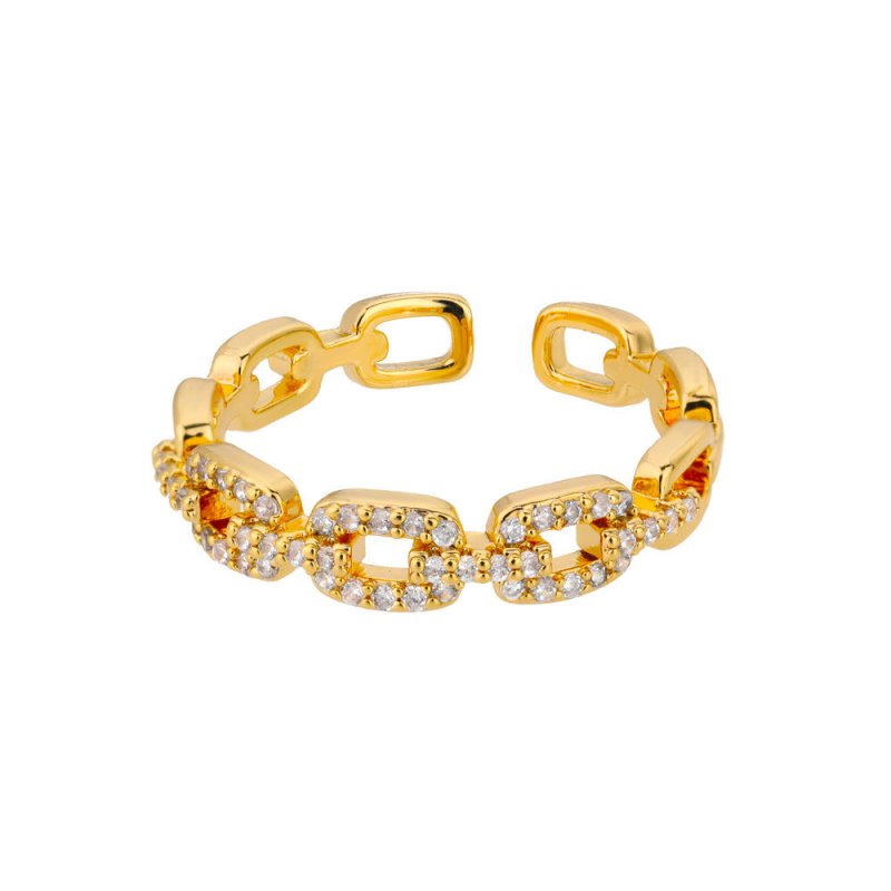 New Letter V Open-end Zircon Ring Double Layer $15.32 Dana Fashion Color: 7 Gold Size: Adjustable Opening Women's Accessories Product information: Type: Ring Treatment Process: gold inlaid Color: 2 [gold], 2 [white and gold], 3 [gold], 3 [white and gold],