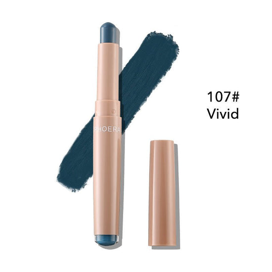 New Monochrome Lipstick Eyeshadow Stick Makeup $35.00 Dana Fashion Color: 107Vivid makeup Product information : Color: yellow, gray, blue, black Number of colors: monochrome Skin Type: General Shelf life: 3 years Color classification: 101# Opals,102# Carb