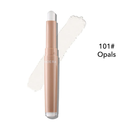 New Monochrome Lipstick Eyeshadow Stick Makeup $35.00 Dana Fashion Color: 101Opals makeup Product information : Color: yellow, gray, blue, black Number of colors: monochrome Skin Type: General Shelf life: 3 years Color classification: 101# Opals,102# Carb