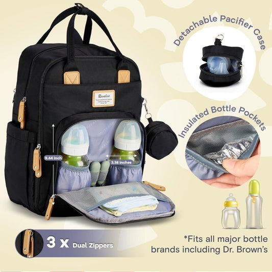 New Multi-functional Waterproof Travel Bag $44.99 Dana Fashion Color: Army Green Size: 11.8 x 7.8 x 16.5 Women's Bags Product information: Pattern: solid color Lining text: Polyester Applicable scenario: home storage Color: black, gray, dark gray, dark bl