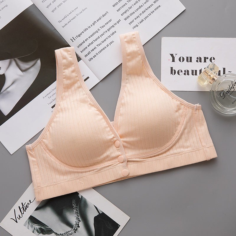 New Nursing Bra Pregnant Women Underwear Maternity Breastfeeding Bra $17.99 Dana Fashion Color: Color Size: 2XL Women's clothing P roduct information: Fabric Name: Cotton Main fabric composition: cotton Main fabric ingredient content: 95 (%) Lining compos