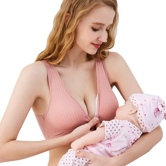 New Nursing Bra Pregnant Women Underwear Maternity Breastfeeding Bra $17.99 Dana Fashion Color: Color Size: 2XL Women's clothing P roduct information: Fabric Name: Cotton Main fabric composition: cotton Main fabric ingredient content: 95 (%) Lining compos