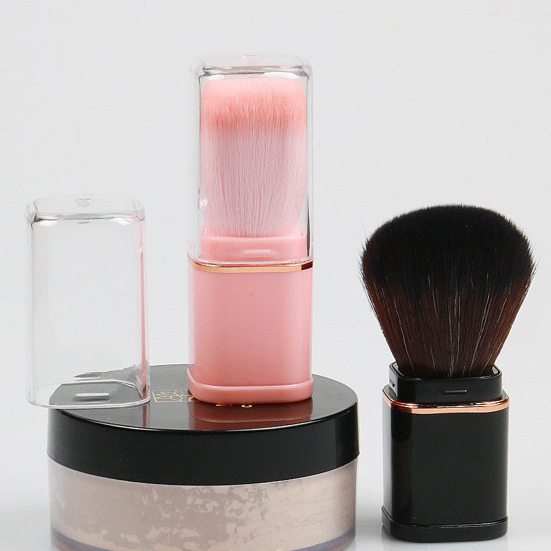 New Single Head Portable Retractable Makeup Brush Beauty Makeup Tools $9.24 Dana Fashion Color: Black style: OPP Packaging makeup Product information: Product category: powder blusher brush Brush material: artificial fiber Brush handle material: plastic S