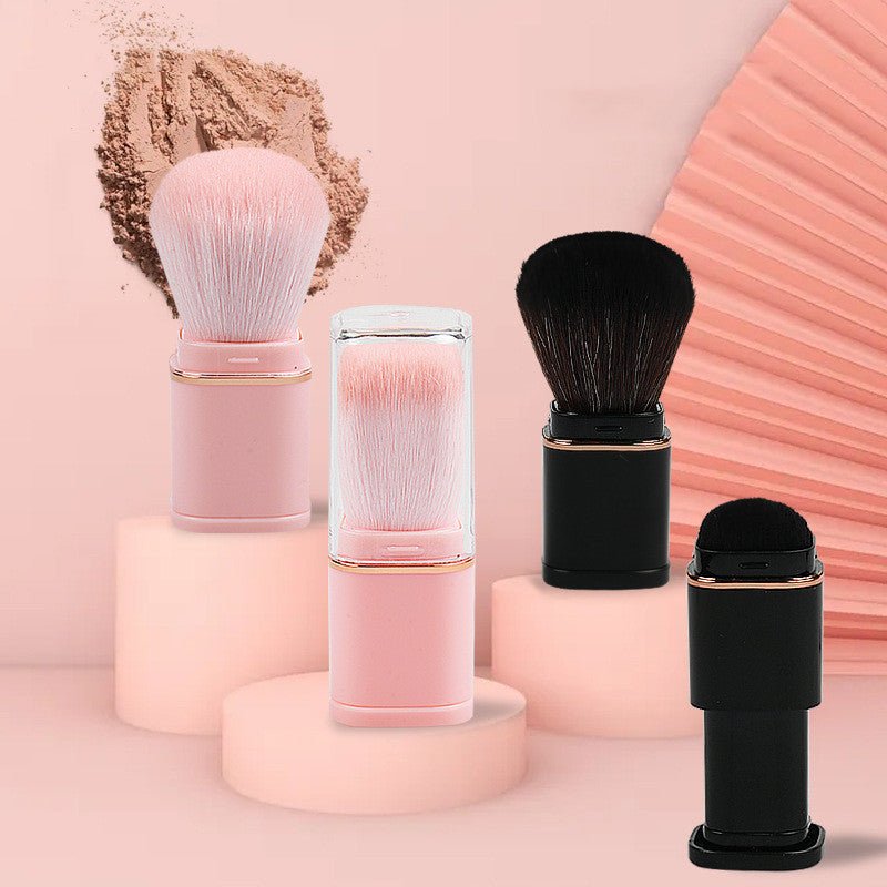New Single Head Portable Retractable Makeup Brush Beauty Makeup Tools $9.24 Dana Fashion Color: Black style: OPP Packaging makeup Product information: Product category: powder blusher brush Brush material: artificial fiber Brush handle material: plastic S
