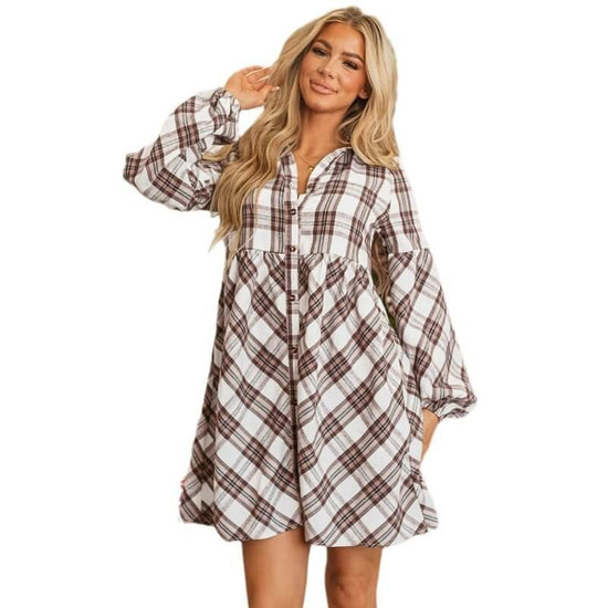 New Single Row Multi-buckle Shirt Dress For Women $39.50 Dana Fashion Color: White Size: L Women's clothing Product information: Pattern: Other Skirt-type: A- line skirt Color: White Waist type: loose waist Size: S,M,L,XL Style type: Japanese and Korean c