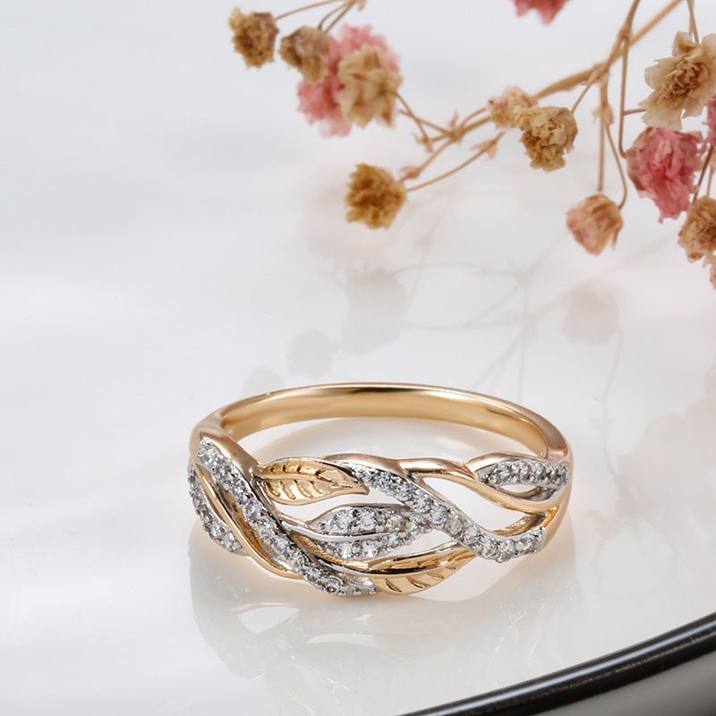 New Socialite Temperament Copper Plating All-match Fashion Women's Ring $18.99 Dana Fashion Color: Gold Size: No 6 Women's Accessories Product information: Type: Ring Treatment Process: Electroplating Size: no.6, no.7, no.8, no.9 Inlay material: gold-plat