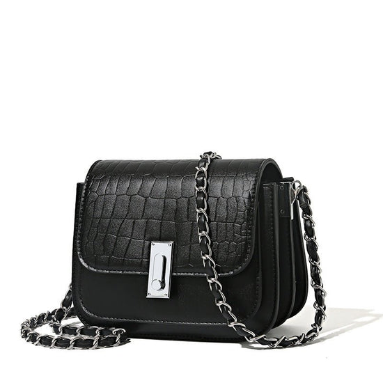 New Special Interest Light Luxury Chain Shoulder Bag Women's Fashion Versatile $48.11 Dana Fashion Color: Black Women's Bags Product information: Lining texture: Polyester Applicable scenario: Daily matching Color: black, white, green Outer bag type: Sand