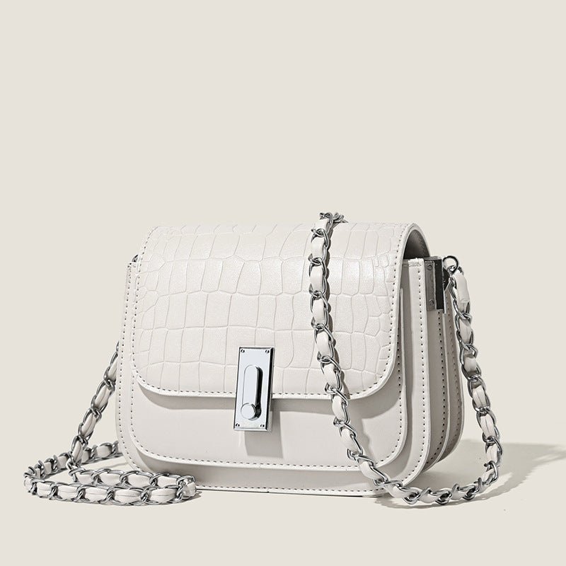 New Special Interest Light Luxury Chain Shoulder Bag Women's Fashion Versatile $48.11 Dana Fashion Color: Black Women's Bags Product information: Lining texture: Polyester Applicable scenario: Daily matching Color: black, white, green Outer bag type: Sand