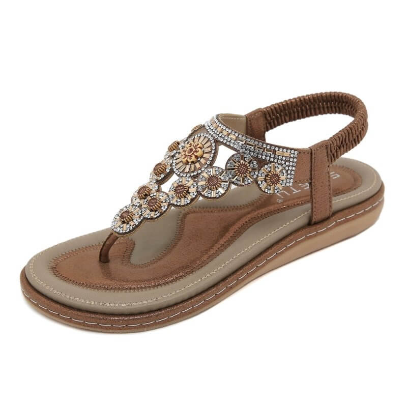 New Summer Comfortable Beach Sandals For Women $49.90 Dana Fashion Color: Black Size: 36 Women's shoes Product information: Lining material: Microfiber Color: gold, brown, black Upper height: low top Processing Method: printed leather Size: 42,41,40,39,38