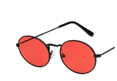 New trend retro sunglasses $15.00 Dana Fashion Color: Black Red Women's Accessories Lens Material: Resin Style: Retro Mirror frame material: metal Lens color: Golden gray Golden and dark green Golden Brown Golden Red Golden yellow Gold powder Golden Orchi