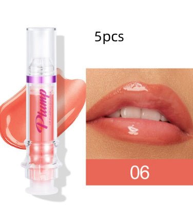 New Tube Lip Rich Lip Color Slightly Spicy Lip Honey Lip Glass Mirror Face Lip Mirror Liquid Lipstick $19.50 Dana Fashion Color: 6Colors5pcs makeup Overview: 1. Lightweight and comfortable to wear, silky texture 2. Very Pigmented and easy to wear and remo