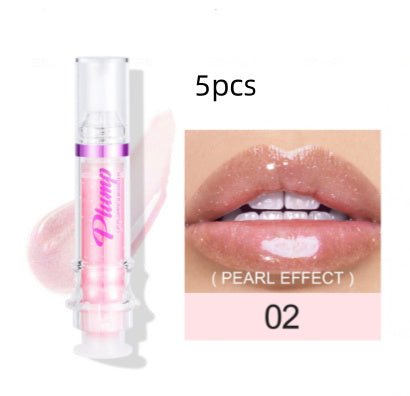 New Tube Lip Rich Lip Color Slightly Spicy Lip Honey Lip Glass Mirror Face Lip Mirror Liquid Lipstick $19.50 Dana Fashion Color: 2Color5pcs makeup Overview: 1. Lightweight and comfortable to wear, silky texture 2. Very Pigmented and easy to wear and remov