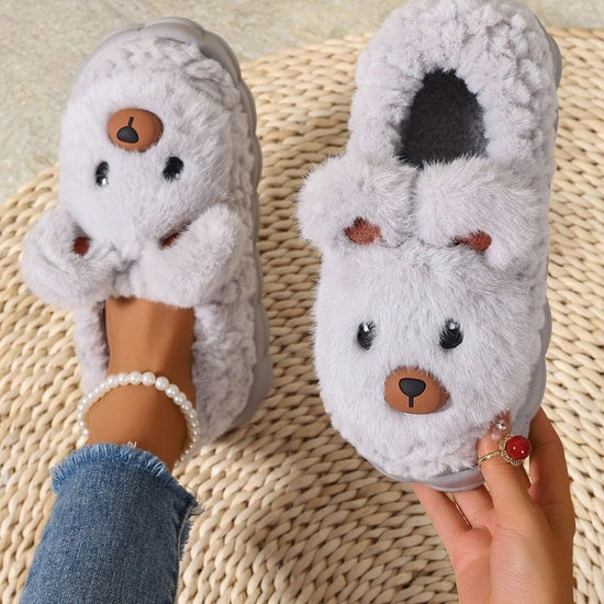 New Warm Indoor Plush Cartoon Cotton Shoes For External Wear $40.26 Dana Fashion Color: Grey Shoe size: 36or37 Women's shoes Overview: Unique design, stylish and beautiful. Good material, comfortable feet. A variety of colors, any choice. Specification: P