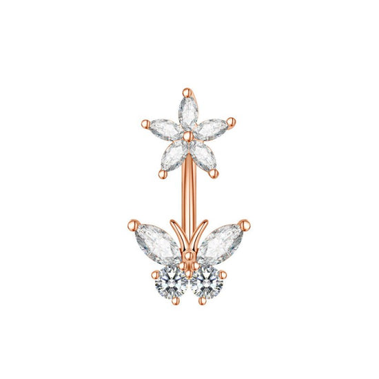 New Zircon Navel Stud Drop Oil Piercing Jewelry $10.66 Dana Fashion Color: 2787 Rose Gold Women's Accessories Product information: Type: navel jewelry Color: 2788 steel, 2788 Gold, 2788 rose gold, 2787 steel, 2787 Gold, 2787 rose gold, 2785 gold Material: