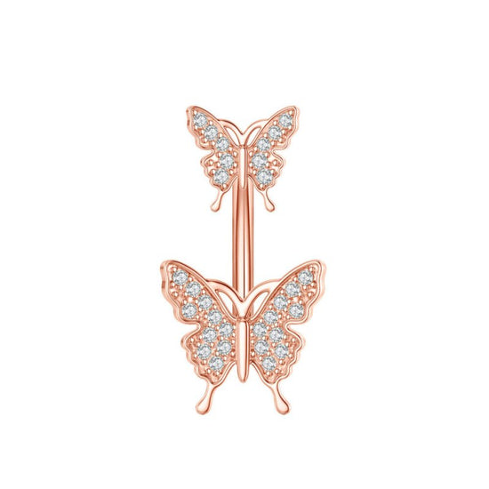 New Zircon Navel Stud Drop Oil Piercing Jewelry $10.66 Dana Fashion Color: 2788 Rose Gold Women's Accessories Product information: Type: navel jewelry Color: 2788 steel, 2788 Gold, 2788 rose gold, 2787 steel, 2787 Gold, 2787 rose gold, 2785 gold Material: