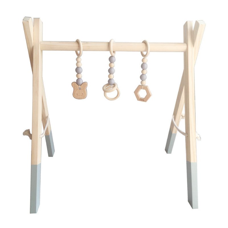 Newborn baby baby fitness frame $76.76 Dana Fashion Color: Grey Baby & Mother Features: Made of high-quality wood, safe and non-toxic. You can save space and decorate the room. Very suitable for living room, bedroom, children's room, etc. Train your baby