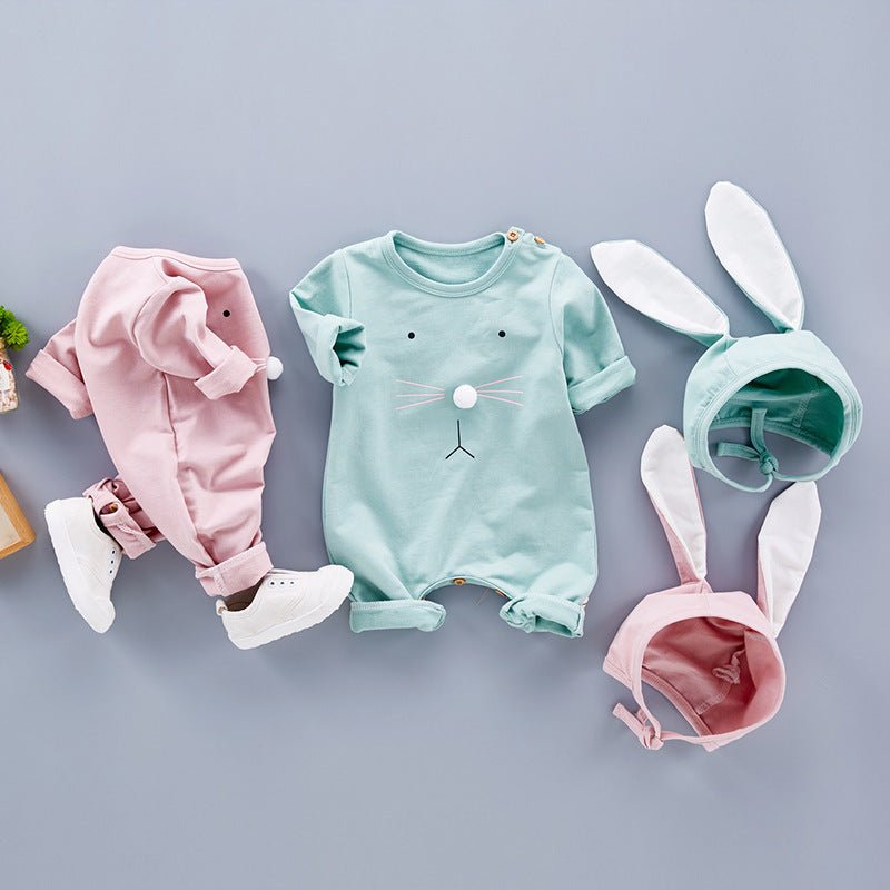 Newborn baby boy and girl baby $17.85 Dana Fashion Color: Green Size: 66cm Baby Clothing Thickness: Thin section Fabric name Cotton Main fabric ingredients: cotton Main fabric composition content 95 (%) 1. Asian sizes are 1 to 2 sizes smaller than Europea