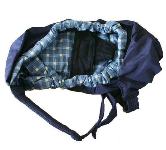Newborn baby carrier baby carrier back baby belt feeding bag TC cotton baby baby products $30.03 Dana Fashion Color: Blue plaid Baby & Mother Product category: strap / backpack Strap method: one shoulder Strap function: cross-arm type Maximum load: 20kg F