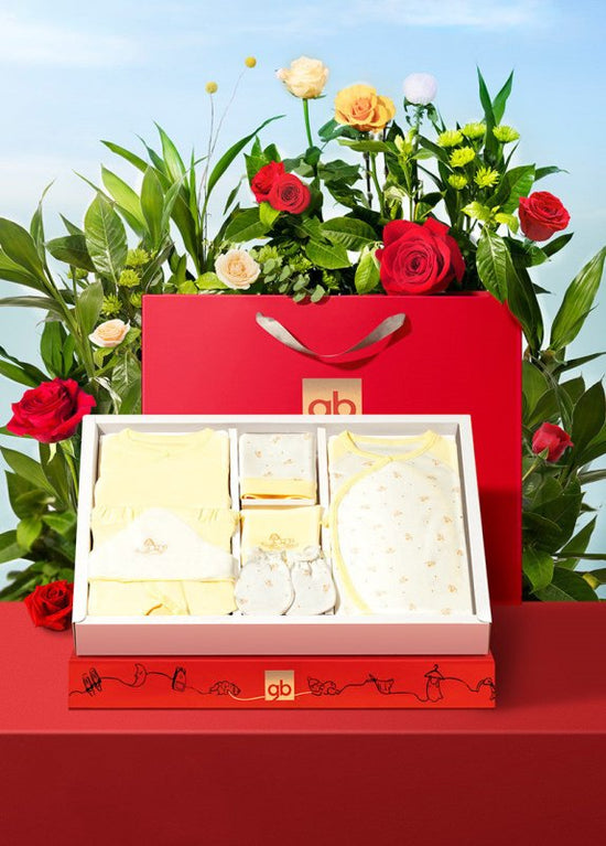 Newborn Baby Clothes Gift Box $123.41 Dana Fashion Color: Bright yellow 10piece set Child size: 59cm Baby Clothing Product information: Material: pure cotton Style: leisure Size information: Set： (CM) Length bust Sleeve Pants length waist Hip 59 29.5 50 3