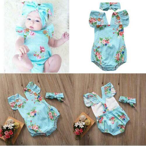 Newborn Baby Clothes Sleeveless Girl Clothes 2pcs set $19.50 Dana Fashion Color: Blue Size: 100cm Baby Clothing Material: Chiffon Applicable gender: female Sleeve: Sleeveless Whether it is hooded: detachable with cap For the season: Summer Thickness: thin
