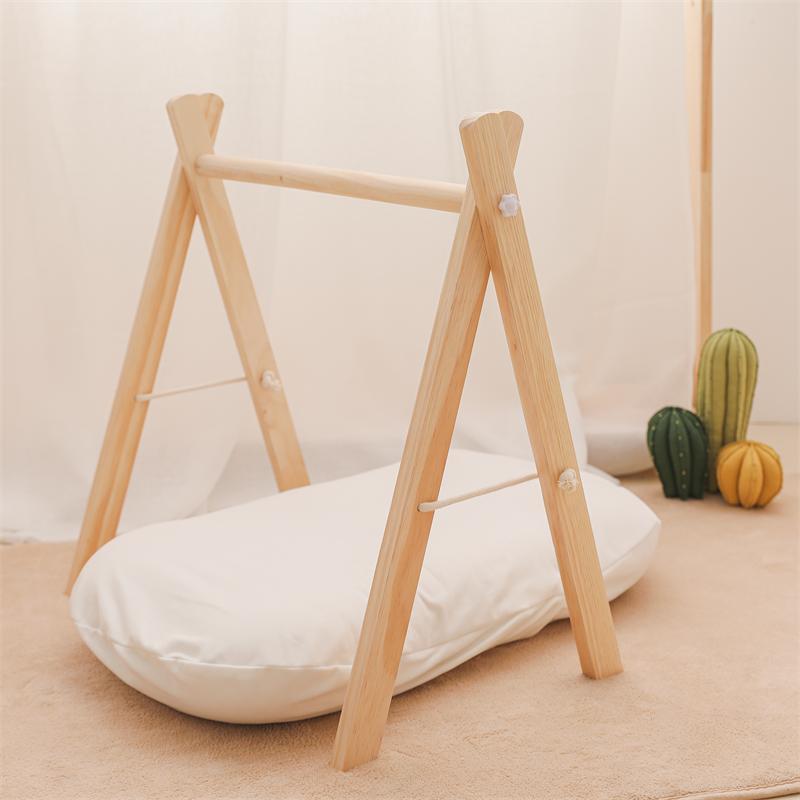 Newborn Baby Crib Fitness Rack $68.81 Dana Fashion Color: Log fitness rack Baby & Mother Product information: Toy material: wooden Features: posing to exercise baby's hands-on ability Ability training: vision, intellectual development, manual brain, grasp