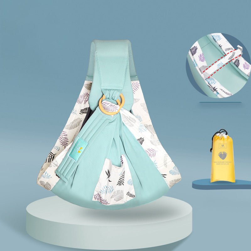 Newborn Baby Wrap Carrier $53.74 Dana Fashion Color: Green leaf seat belt Baby & Mother Product information: Product category: strap/back bag Strap method: single shoulder Strap function: horizontal holding type Maximum load: 30kg Applicable age: 3-36 mon
