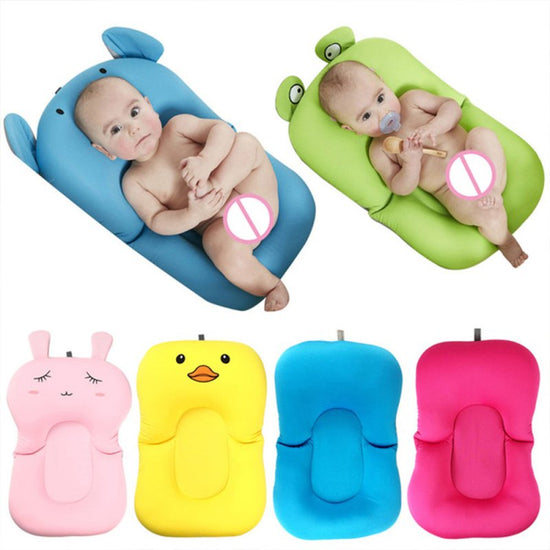 Newborn Bath Floating Pad Mat Baby Bath Tub Pad & Chair & Shelf Bathtub Seat Infant Support Cushion Mat Bath Mat Toddler Bloom $61.14 Dana Fashion Color: Bear Baby & Mother Overview: Food-grade floating particles filler, pure imported raw materials. Pure
