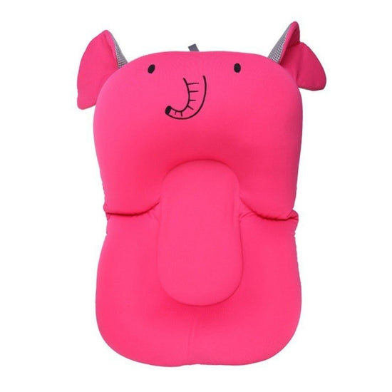 Newborn Bath Floating Pad Mat Baby Bath Tub Pad & Chair & Shelf Bathtub Seat Infant Support Cushion Mat Bath Mat Toddler Bloom $61.14 Dana Fashion Color: Rose Elephant Baby & Mother Overview: Food-grade floating particles filler, pure imported raw materia