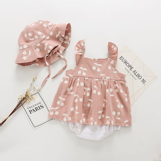 Newborn clothes $23.49 Dana Fashion Color: Pink Appropriate Height: 100cm Baby Clothing Applicable gender: female Sleeve: Sleeveless Whether hooded: detachable cap Thickness: General Fabric Name: Cotton Main fabric component content; 100 (%) Closed style: