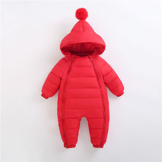 Newborn Cotton For Men And Women, Baby Climbing Clothes $42.54 Dana Fashion Color: Bright Red Suitable For Height: 100cm Baby Clothing Product information: Color: red (solid color double zipper party clothes), Green (solid color double zipper party clothe