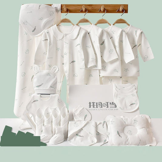Newborn gift box set $83.45 Dana Fashion Color: 22pcs blue Size: 59cm Baby Clothing Fabric: Pure cotton (100%)