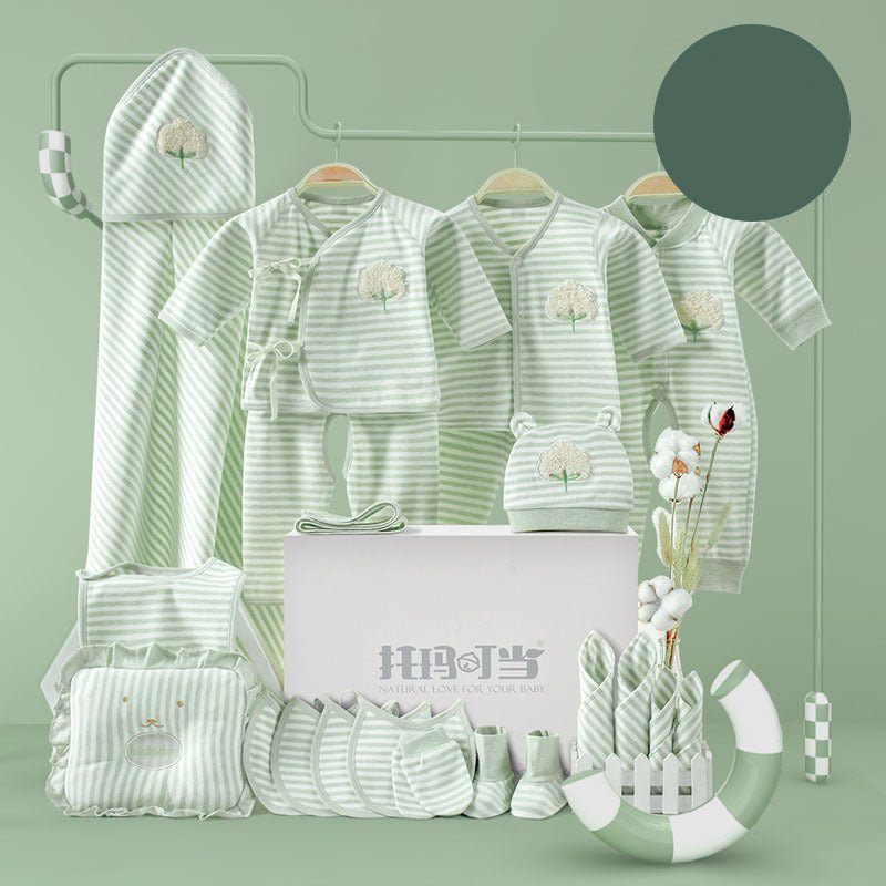 Newborn gift box set $83.45 Dana Fashion Color: 22pcs blue Size: 59cm Baby Clothing Fabric: Pure cotton (100%)